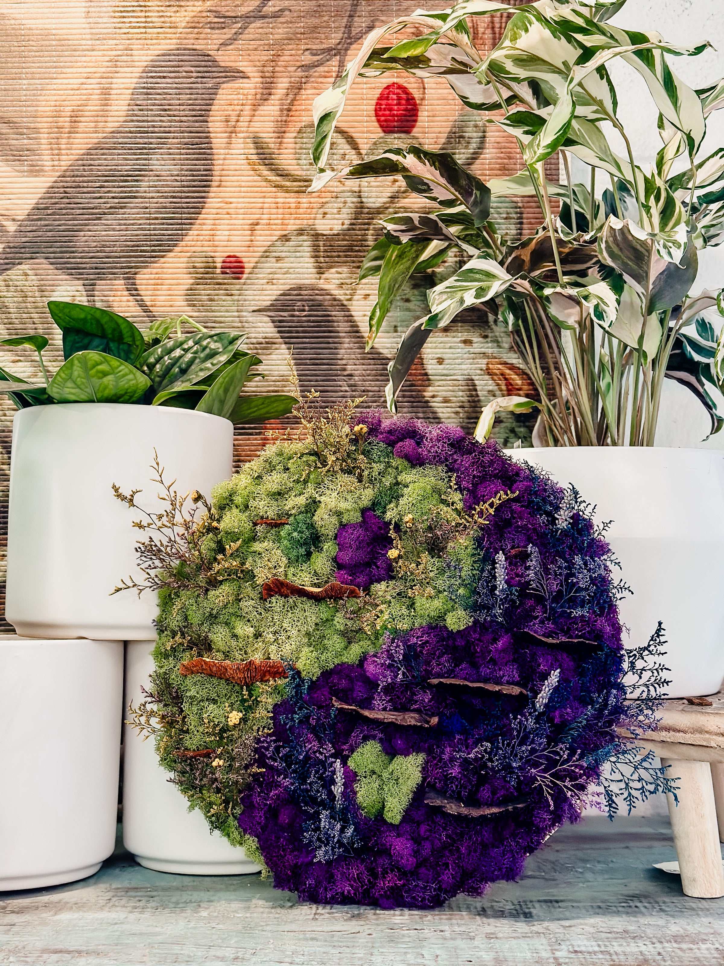 Moss Art Workshop | Mahonia